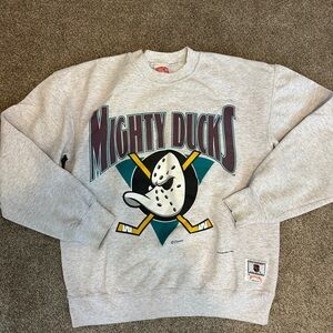 Mighty Ducks Gray Sweatshirt Medium